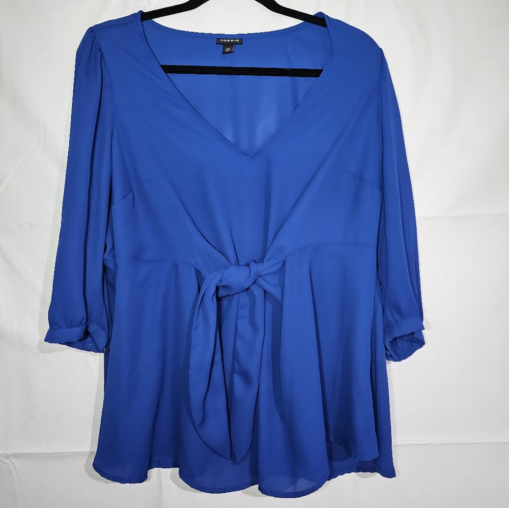Torrid Top Semi-Sheer Large
